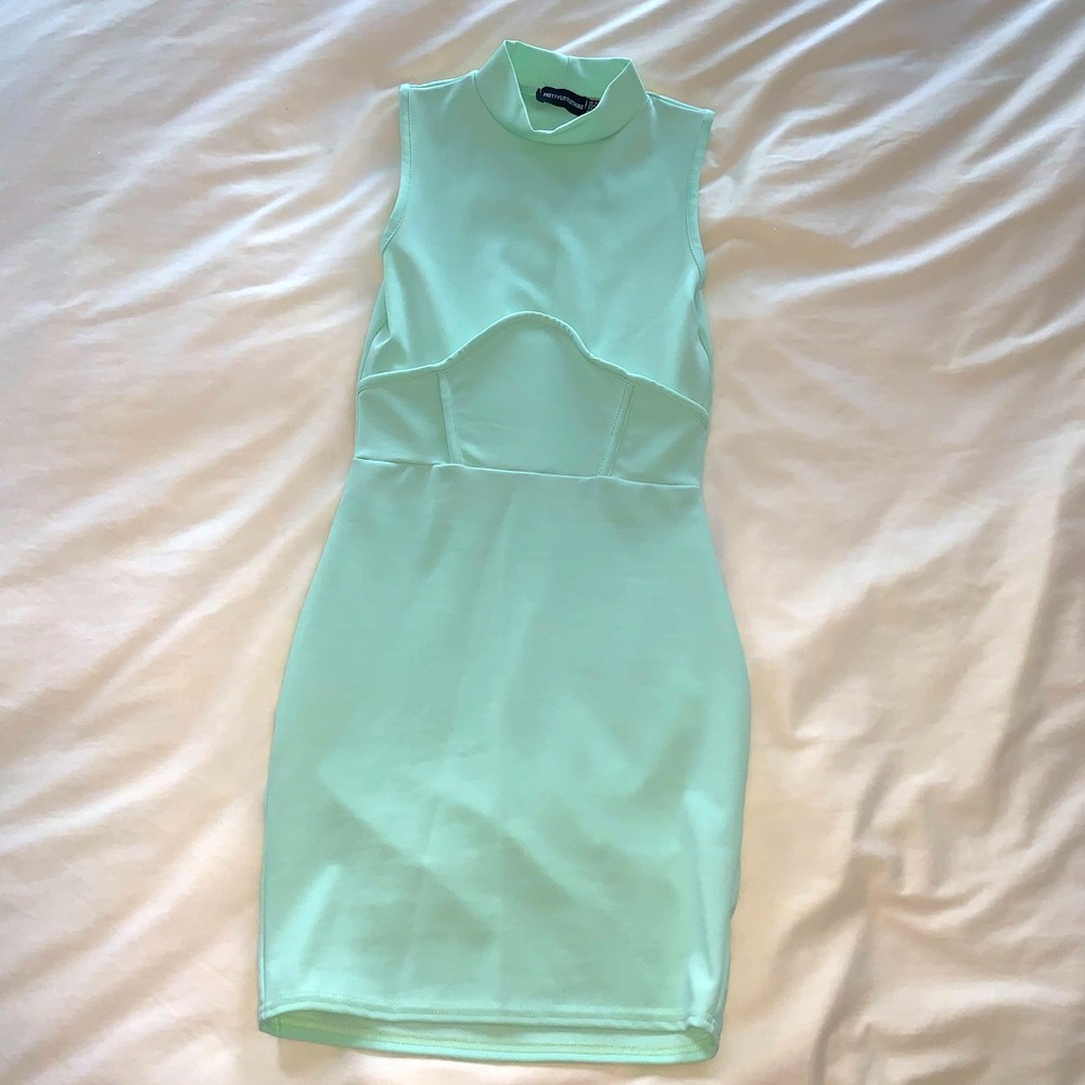 PLT Mint Green Mini Dress